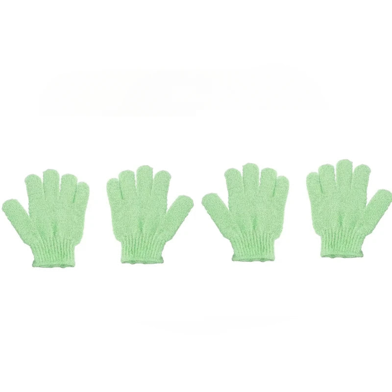 1-4Pcs Body Cleaning Washcloth Soft Brush Home Hotel Bathroom Shower Ball Back Scrubber Set Exfoliating Skin Towel Bath Gloves
