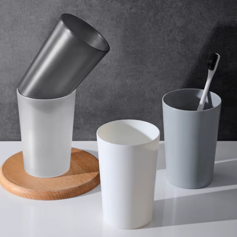 Bathroom Tumblers Toothbrush Cup Mouthwash Cups Bathroom Accessories
