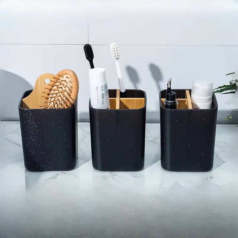 Bathroom Toothbrush Holder Plastic Storage Box Bathroom Accessories Bathroom Accessories Brush Holder Toothbrush Holder