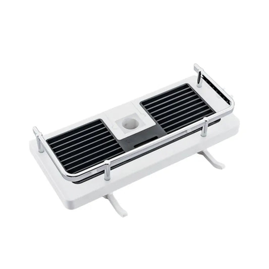 Shower Shelf Home Bathroom Bathroom Lift Bracket without Holes Bathroom Shower Rod Tray Storage