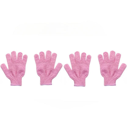 1-4Pcs Body Cleaning Washcloth Soft Brush Home Hotel Bathroom Shower Ball Back Scrubber Set Exfoliating Skin Towel Bath Gloves