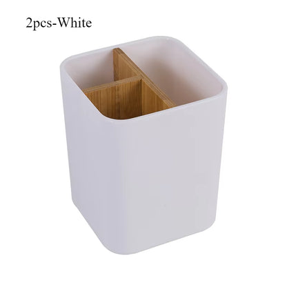 Bathroom Toothbrush Holder Plastic Storage Box Bathroom Accessories Bathroom Accessories Brush Holder Toothbrush Holder