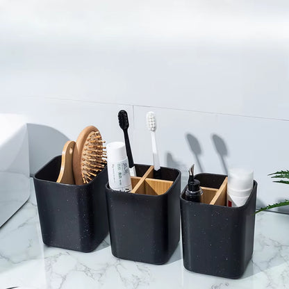 Bathroom Toothbrush Holder Plastic Storage Box Bathroom Accessories Bathroom Accessories Brush Holder Toothbrush Holder