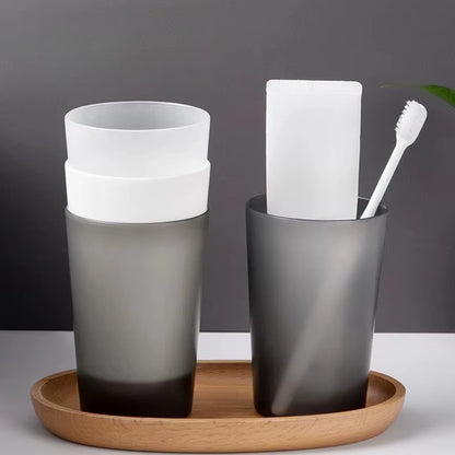 Bathroom Tumblers Toothbrush Cup Mouthwash Cups Bathroom Accessories