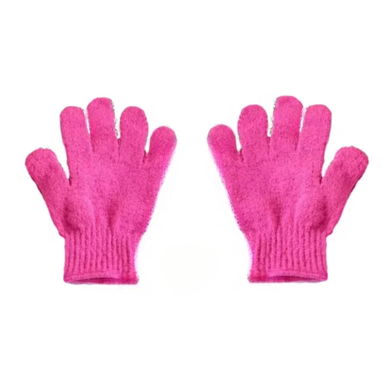 1-4Pcs Body Cleaning Washcloth Soft Brush Home Hotel Bathroom Shower Ball Back Scrubber Set Exfoliating Skin Towel Bath Gloves