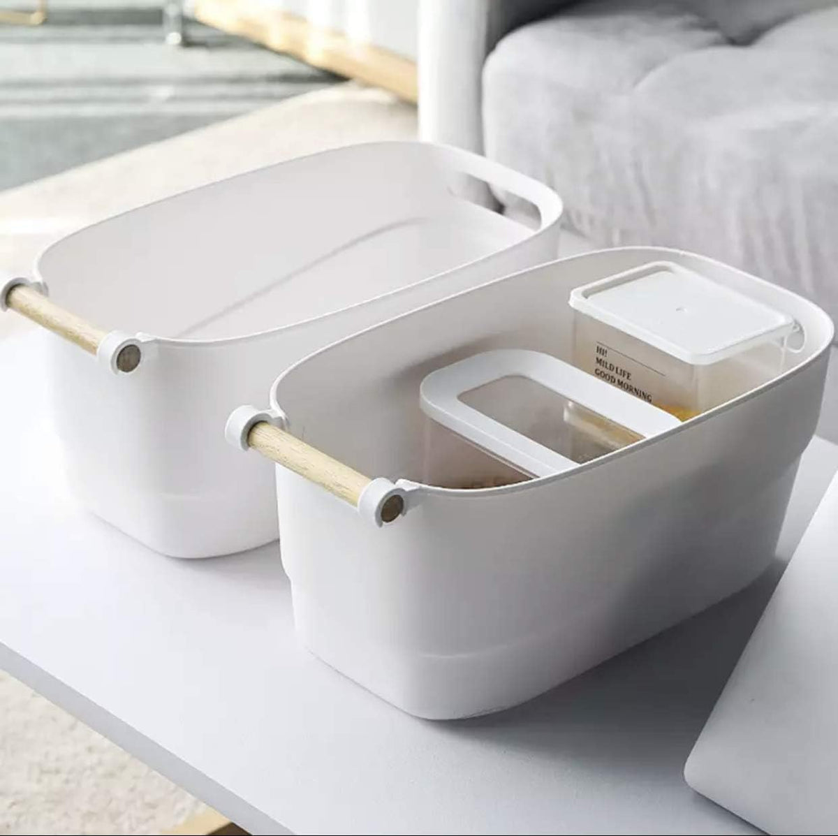 Bathroom Storage Baskets, Organiser Storage, Bathroom Tidy Toiletries Organiser
